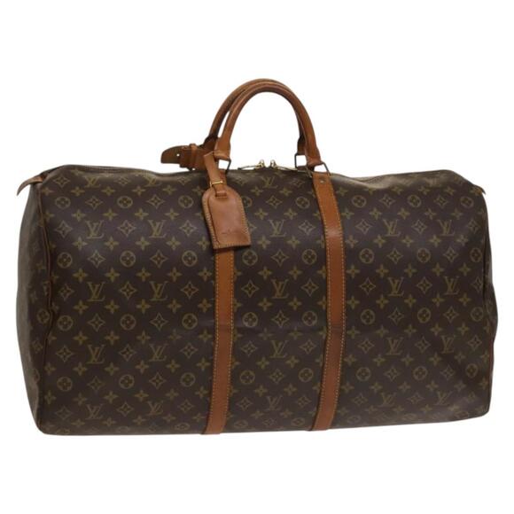 LOUIS VUITTON Monogram Keepall 60 Boston Bag M41422 - Picture 1 of 16
